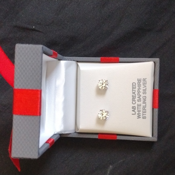 Three Sterling Silver Earring Set - Picture 3 of 11